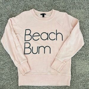 J.Crew Vintage Women’s Beach Bum Crewneck Sweatshirt Size Medium